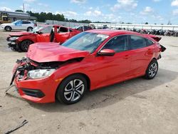 Honda salvage cars for sale: 2017 Honda Civic LX