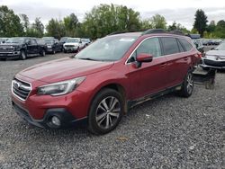 Carros salvage a la venta en subasta: 2019 Subaru Outback 2.5I Limited