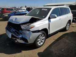 2013 Toyota Highlander Base en venta en Brighton, CO