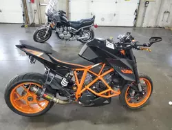 KTM salvage cars for sale: 2014 KTM 1290 Super Duke R