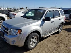 Ford salvage cars for sale: 2008 Ford Escape XLT