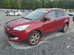 Salvage cars for sale at Gainesville, GA auction: 2015 Ford Escape Titanium