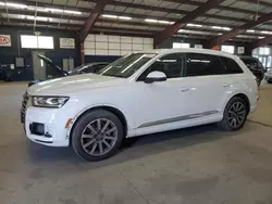 Salvage cars for sale at East Granby, CT auction: 2017 Audi Q7 Premium Plus