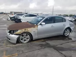 Salvage cars for sale at Grand Prairie, TX auction: 2010 BMW 528 XI