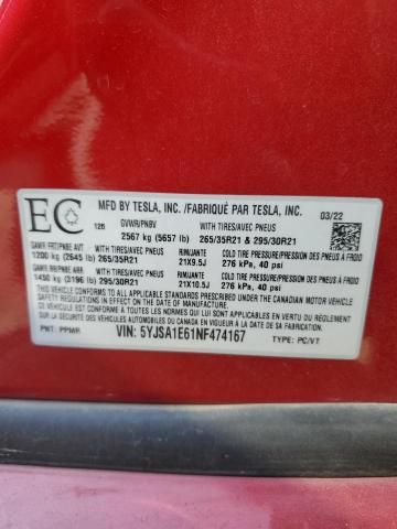 2022 Tesla Model S