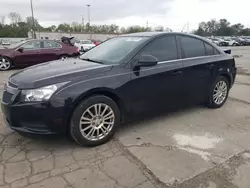 Salvage cars for sale at Fort Wayne, IN auction: 2012 Chevrolet Cruze ECO