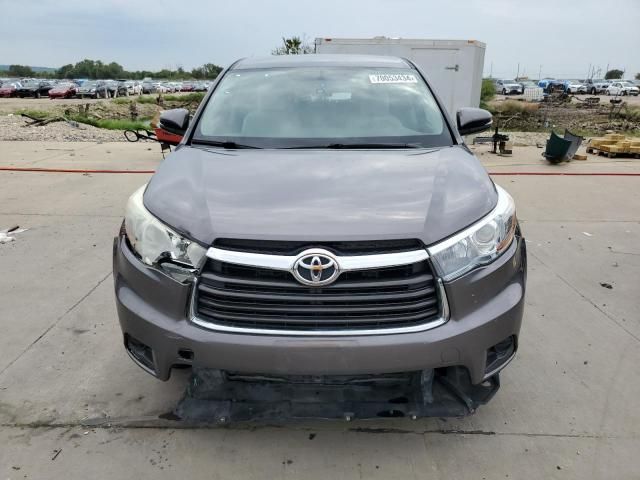 2015 Toyota Highlander LE