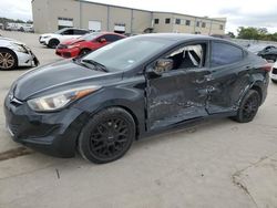 Salvage cars for sale at Wilmer, TX auction: 2016 Hyundai Elantra SE