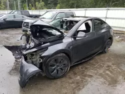 Carros salvage sin ofertas aún a la venta en subasta: 2024 Tesla Model Y