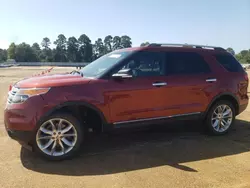 Salvage cars for sale at Longview, TX auction: 2014 Ford Explorer XLT