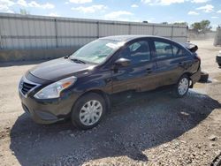 Salvage cars for sale at Kansas City, KS auction: 2017 Nissan Versa S