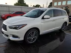 Salvage cars for sale at Littleton, CO auction: 2017 Infiniti QX60