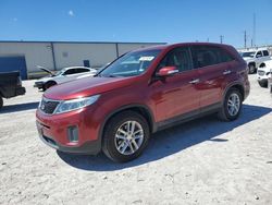 Salvage cars for sale at Haslet, TX auction: 2015 KIA Sorento LX