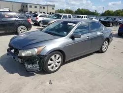 Salvage cars for sale at Wilmer, TX auction: 2009 Honda Accord EXL