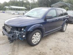 Dodge Journey salvage cars for sale: 2018 Dodge Journey SE