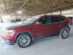 Jeep Vehiculos salvage en venta: 2019 Jeep Cherokee Latitude Plus