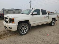 Salvage cars for sale at Bismarck, ND auction: 2015 Chevrolet Silverado K1500 LTZ