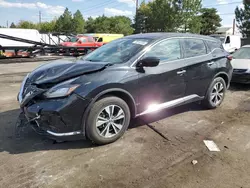 Nissan salvage cars for sale: 2019 Nissan Murano S