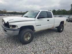 Salvage trucks for sale at Barberton, OH auction: 2001 Dodge RAM 2500