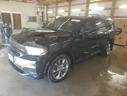 Salvage cars for sale at Pekin, IL auction: 2019 Dodge Durango GT