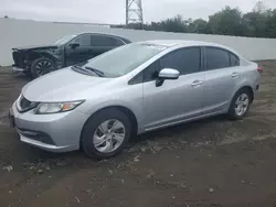 Salvage cars for sale at Windsor, NJ auction: 2014 Honda Civic LX