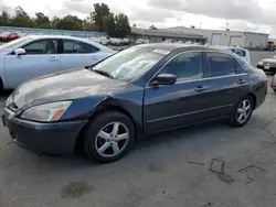 Honda salvage cars for sale: 2005 Honda Accord EX