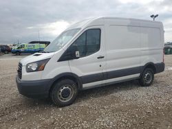 Salvage trucks for sale at Indianapolis, IN auction: 2017 Ford Transit T-250