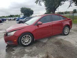 Carros salvage sin ofertas aún a la venta en subasta: 2014 Chevrolet Cruze ECO