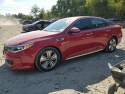 Vehiculos salvage en venta de Copart Waldorf, MD: 2017 KIA Optima Hybrid