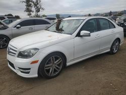 Mercedes-Benz salvage cars for sale: 2013 Mercedes-Benz C 250