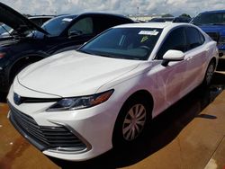 Salvage vehicles for parts for sale at auction: 2022 Toyota Camry LE