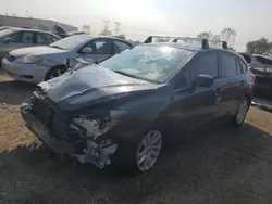 Salvage cars for sale at Elgin, IL auction: 2015 Subaru Impreza Premium