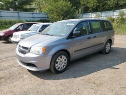 Salvage cars for sale from Copart Davison, MI: 2014 Dodge Grand Caravan SE