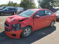 Vehiculos salvage en venta de Copart Denver, CO: 2017 Chevrolet Sonic LT