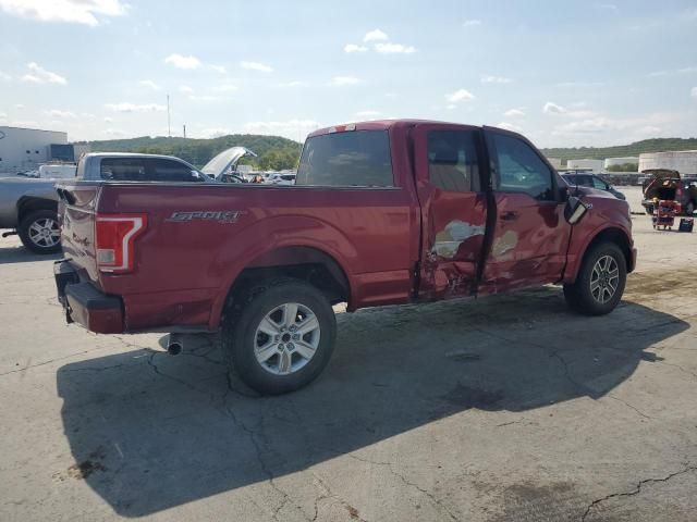 2016 Ford F150 Super Cab