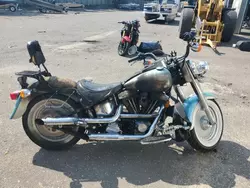 Salvage motorcycles for sale at Ham Lake, MN auction: 1999 Harley-Davidson Flstf