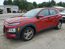 Salvage cars for sale at Mendon, MA auction: 2019 Hyundai Kona SE