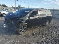 Salvage cars for sale at Hueytown, AL auction: 2012 Toyota Sienna LE