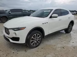 Maserati Levante salvage cars for sale: 2018 Maserati Levante