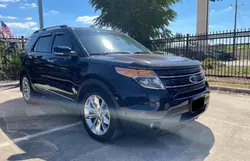 Ford salvage cars for sale: 2013 Ford Explorer Limited