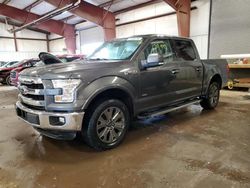 Salvage cars for sale at Lansing, MI auction: 2016 Ford F150 Supercrew