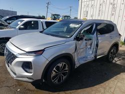 Hyundai salvage cars for sale: 2019 Hyundai Santa FE Limited