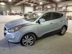 Salvage cars for sale at Eldridge, IA auction: 2013 Hyundai Tucson GLS