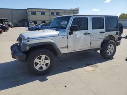 Salvage cars for sale at Wilmer, TX auction: 2011 Jeep Wrangler Unlimited Rubicon