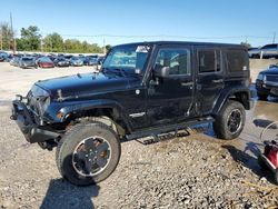 Salvage cars for sale at Lawrenceburg, KY auction: 2012 Jeep Wrangler Unlimited Sahara