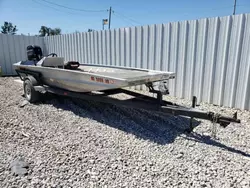 Salvage boats for sale at Rogersville, MO auction: 2017 Blaze Boat With Trailer