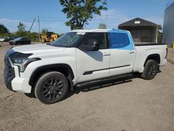 Salvage cars for sale at Montreal Est, QC auction: 2022 Toyota Tundra Crewmax Platinum