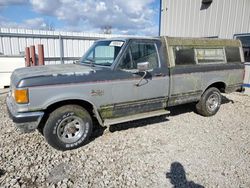 Salvage cars for sale at Appleton, WI auction: 1990 Ford F150