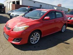 Salvage cars for sale at New Britain, CT auction: 2009 Toyota Corolla Matrix XRS