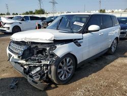 Salvage cars for sale at Elgin, IL auction: 2016 Land Rover Range Rover Sport HSE